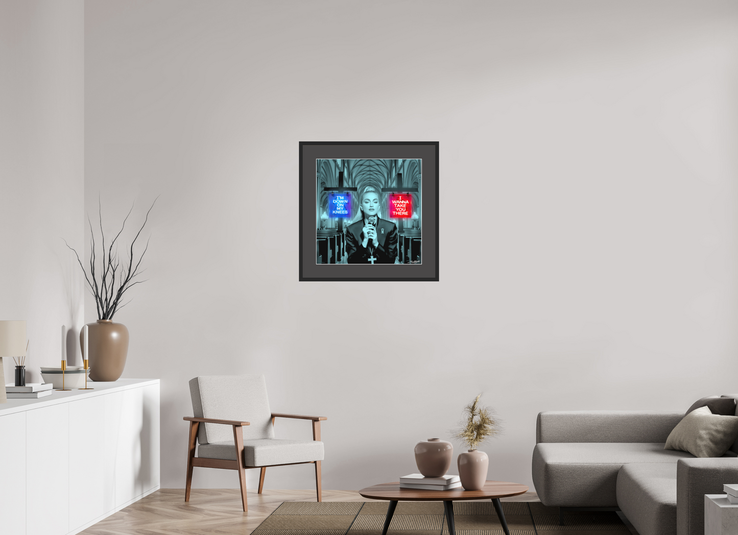 Like A Prayer ( Madonna ) Photographic pop-art print by artist Louis Sidoli. Available to purchase at Iconic Galleries. 