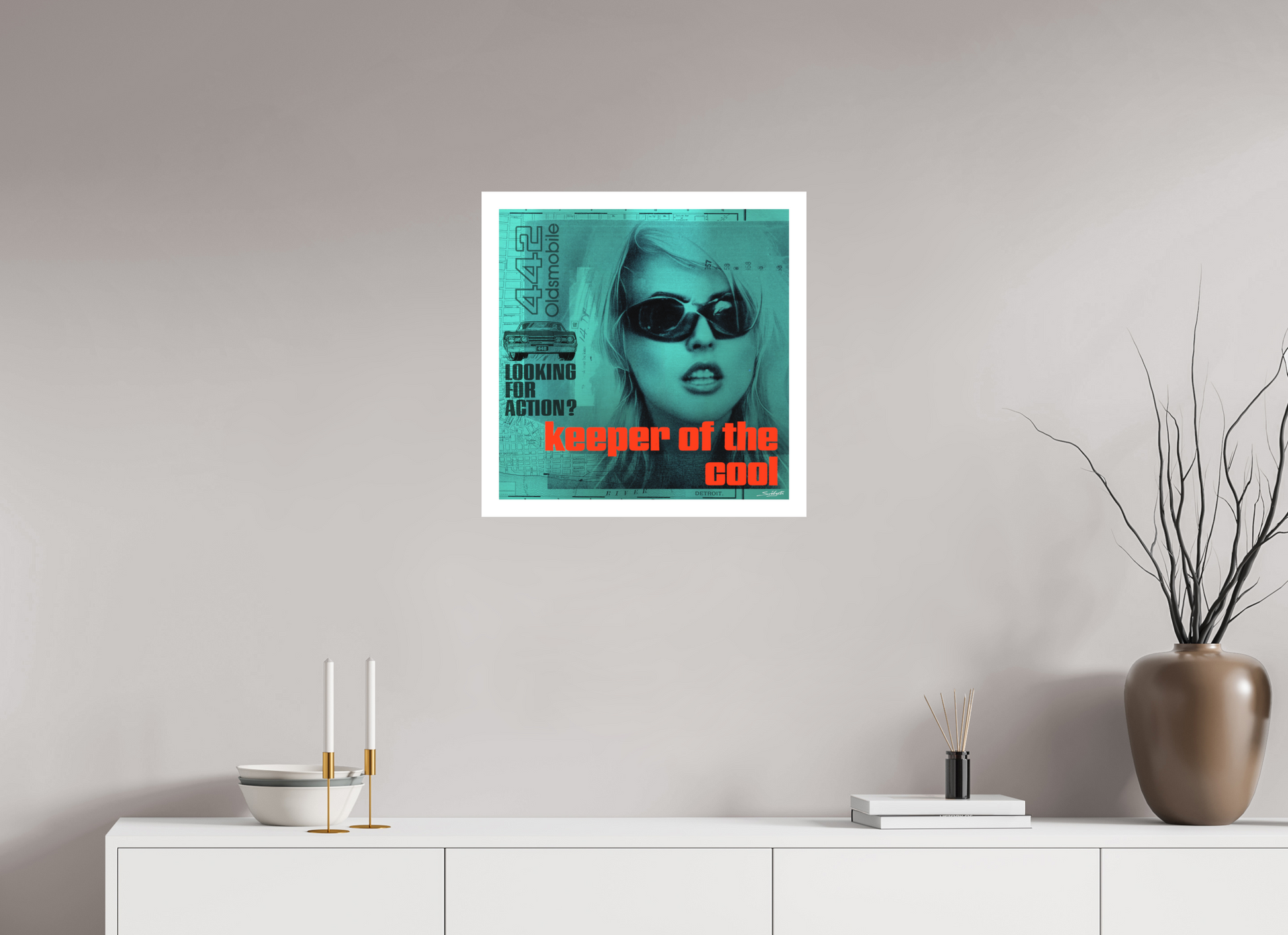 Detroit 442 Debbie Harry ( Blondie ) Print by artist Louis Sidoli. Available to purchase at Iconic Galleries.