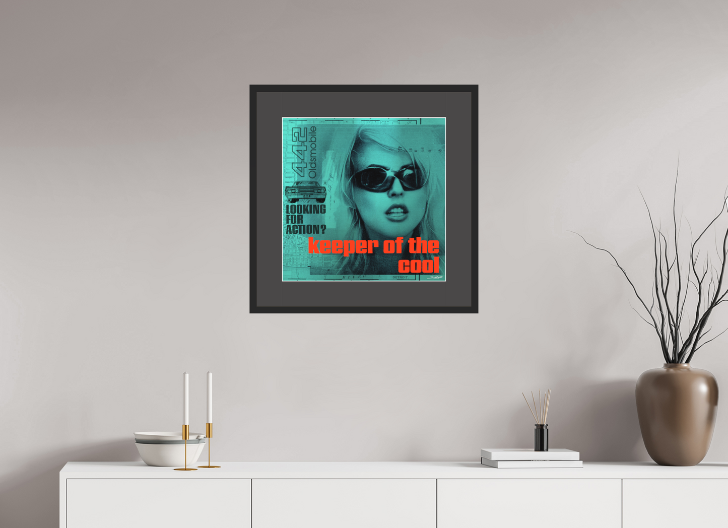 Detroit 442 Debbie Harry ( Blondie ) Print by artist Louis Sidoli. Available to purchase at Iconic Galleries.