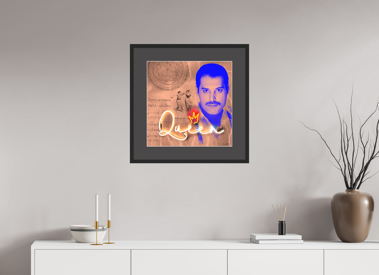 "Bohemian Rhapsody" Freddie Mercury