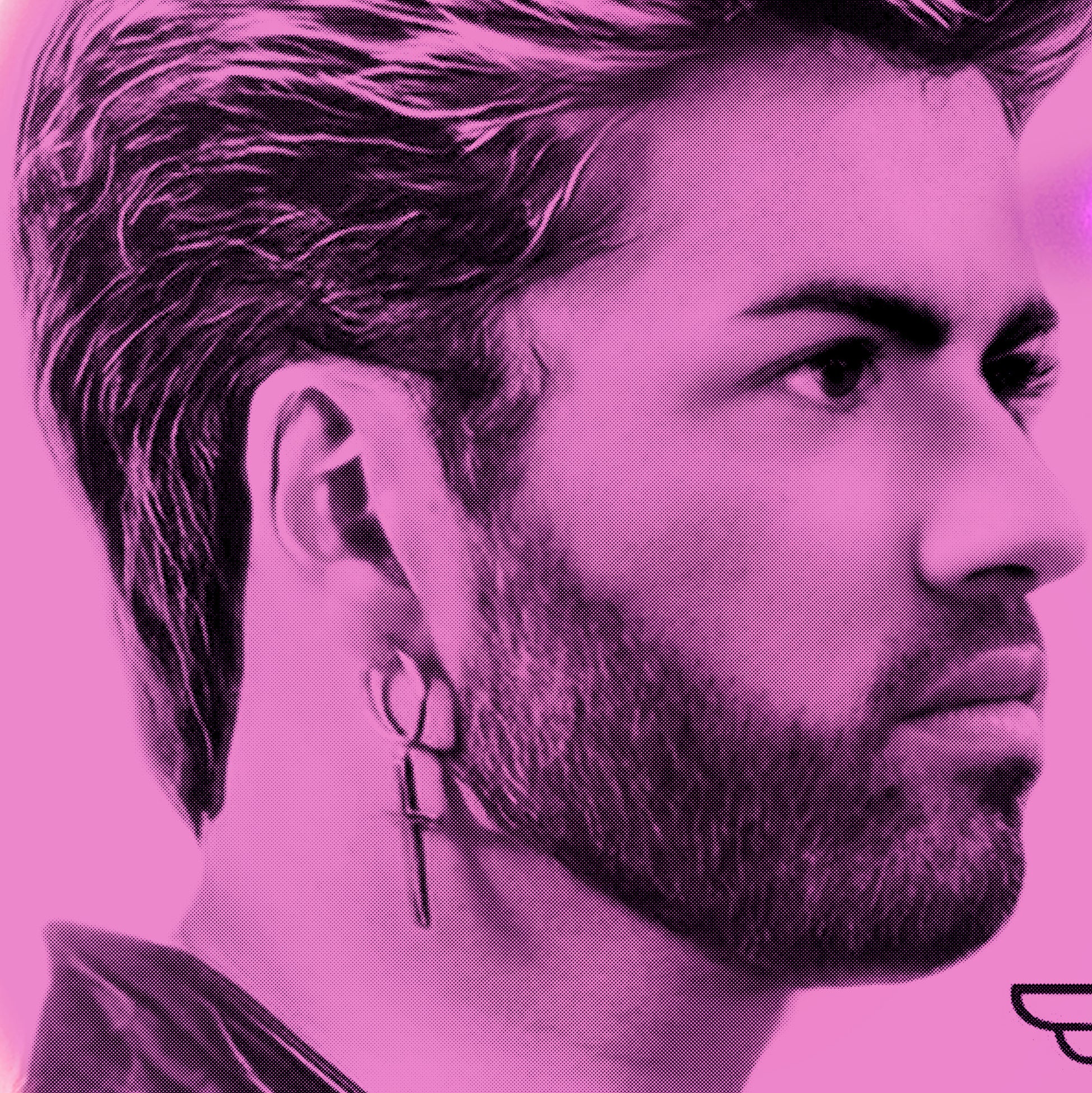 Faith ( George Michael ) Photographic pop-art print by artist Louis Sidoli. Available to purchase at Iconic Galleries. 