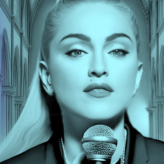 Like A Prayer ( Madonna ) Photographic pop-art print by artist Louis Sidoli. Available to purchase at Iconic Galleries. 