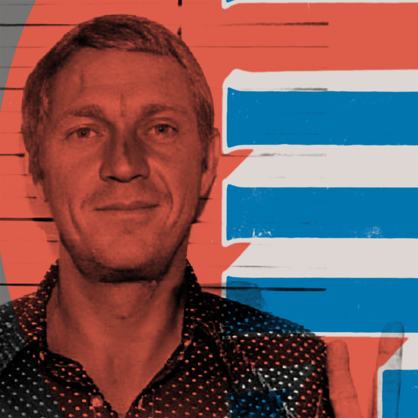 "Gulf" Steve McQueen (Most Wanted)  print by artist Louis Sidoli. Available to purchase at Iconic Galleries. 